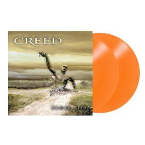 Creed Human Clay 2-LP ~ Exclusive Colored Vinyl (Orange Smoke) ~ New/Sealed!